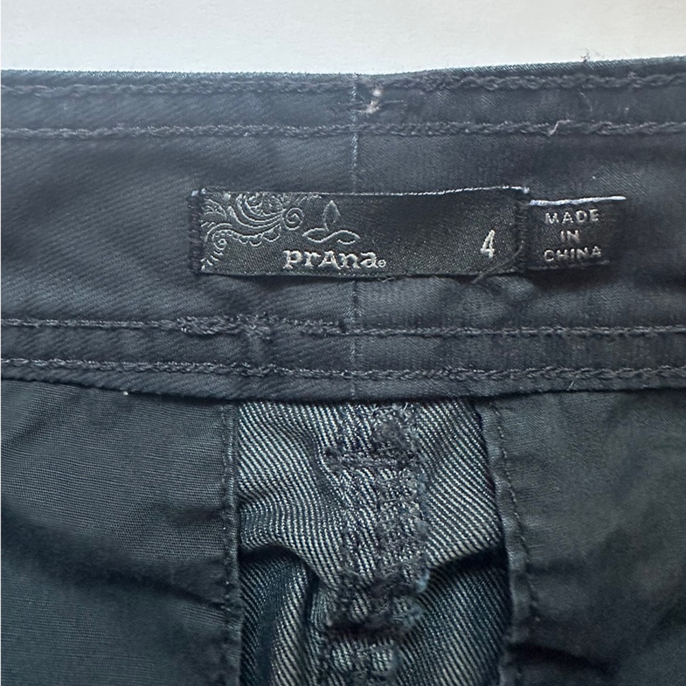 Prana Kara Button Front Mini Skirt NWOT Midnight Wash size 4 - Picture 5 of 7